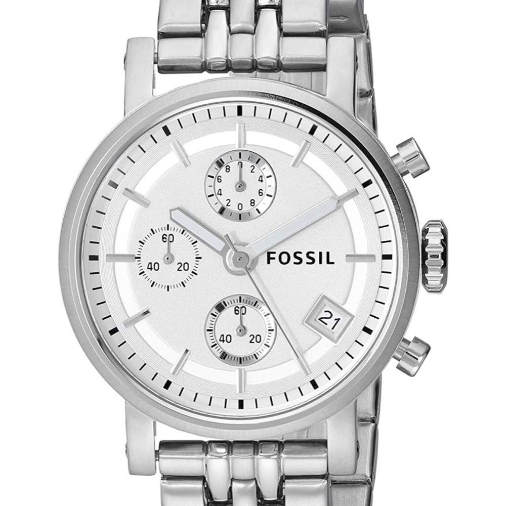 EUC- Fossil Boyfriend Watch. No Damage to Face. Needs Batt.